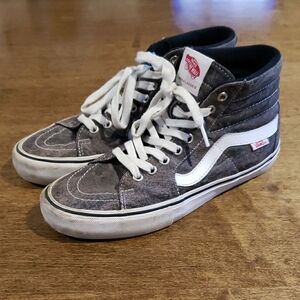 Vans Gray High-Top Sneakers